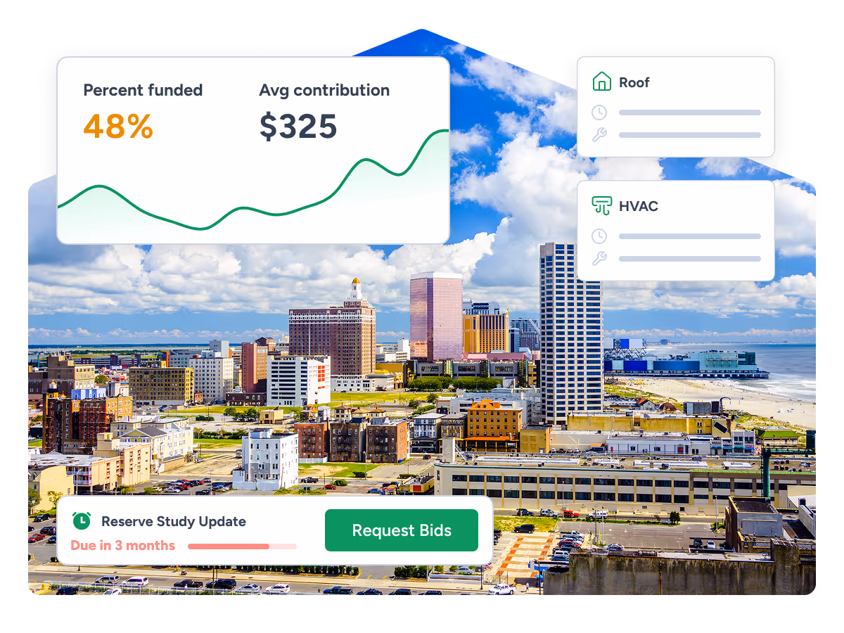 PropFusion reserve study services for New Jersey HOA and condo communities