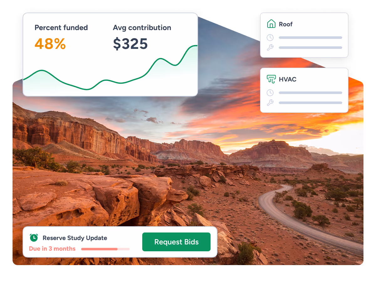 PropFusion reserve study services for Utah HOA and condo communities