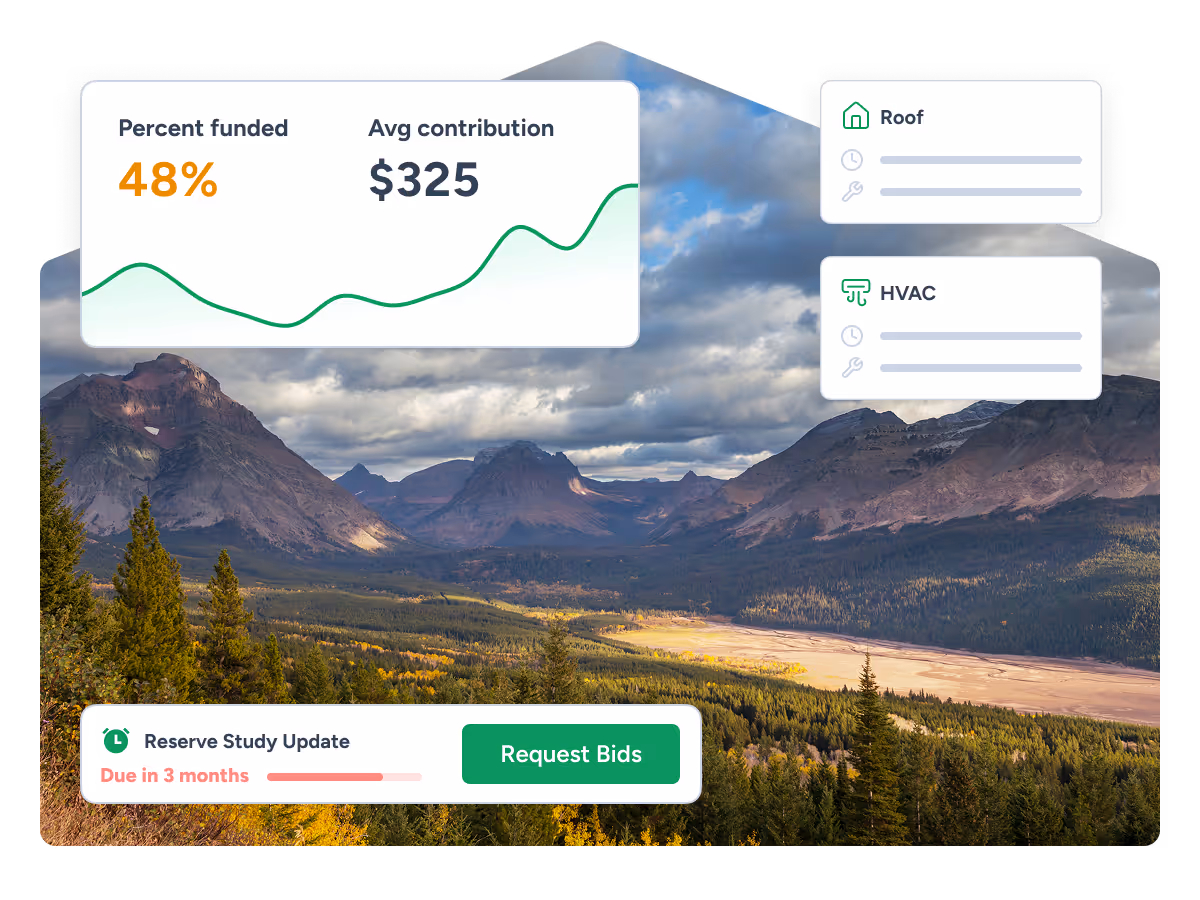PropFusion reserve study services for Montana HOA and condo communities