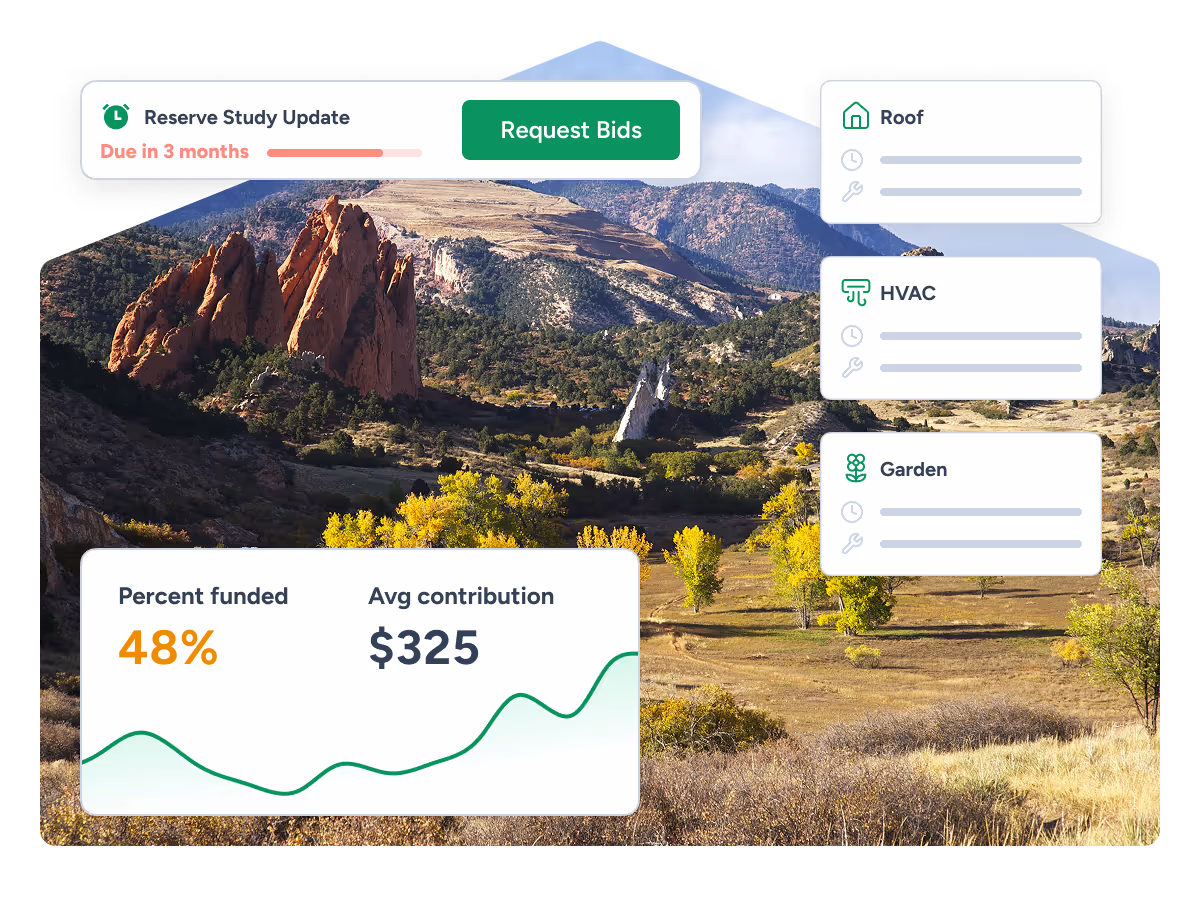 PropFusion reserve study services for Colorado HOA and condo communities