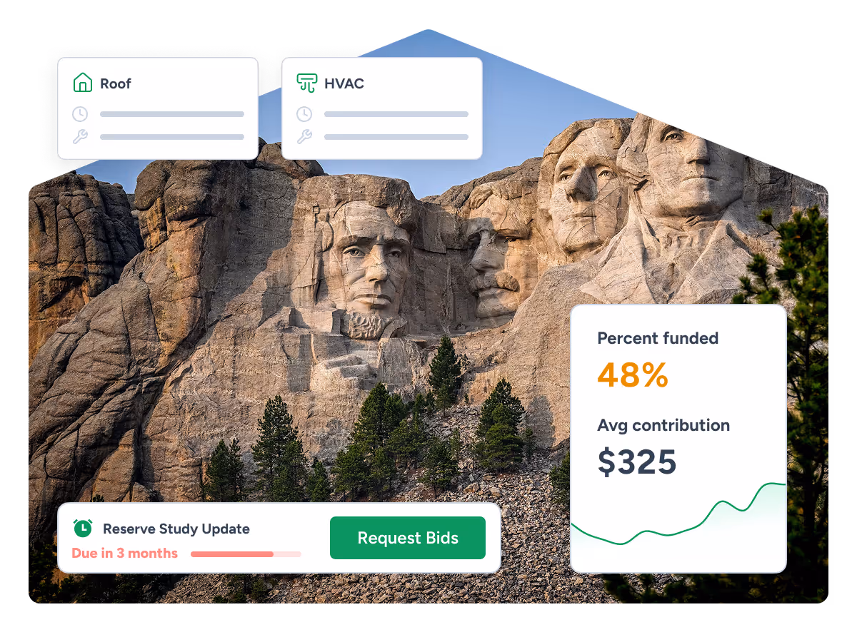 PropFusion reserve study services for South Dakota HOA and condo communities